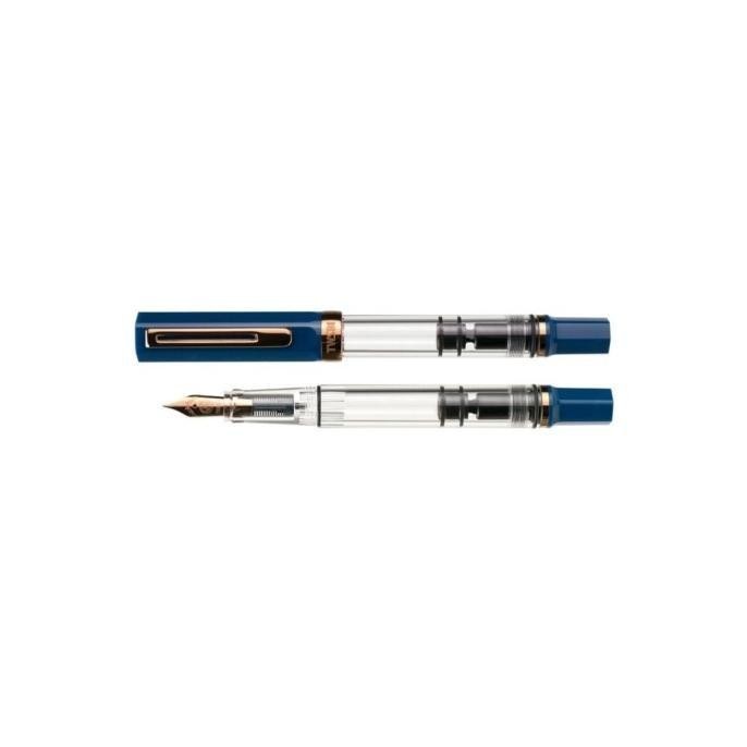 

Twsbi Eco Indigo Blue With Bronze Fountain Pen #Gratisongkir Original