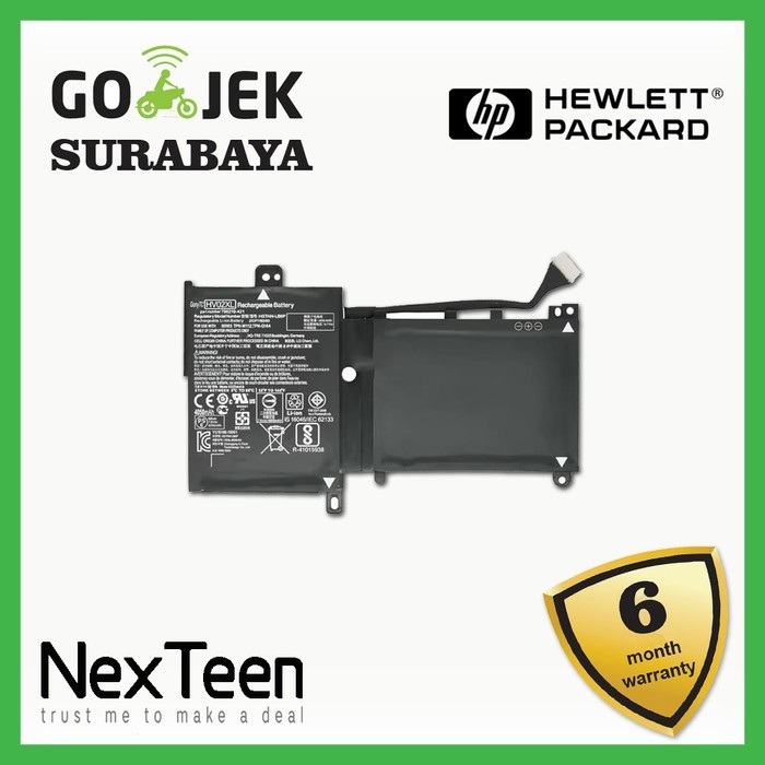 Original Baterai HP Pavilion 11-F001TU 11-F006TU 11-F007TU 11-F011TU HV02XL