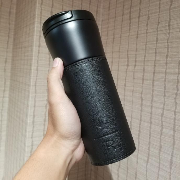 Original Tumbler Starbucks R Reserve Black With Leather