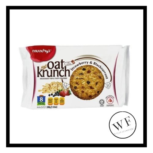 

Oat Krunch Strawberry Pack Kecil Isi 8 / Cookies Oat Strawberry 208Grm