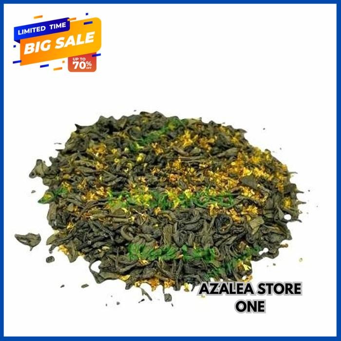 

TISANE STRESS RELIEF TEA TEH | GREEN OSMANTHUS IN TEA BAGS [PREMIUM] BEST QUALITY !! BY AZALEA STORE