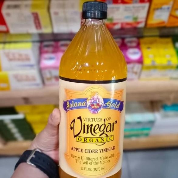 

Solana Gold Cider Vinegar 32Oz 950Ml Cuka Apel