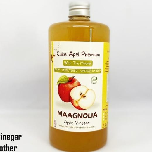 

Y7Y Cuka Apel Maagnolia 1 Liter With Mother