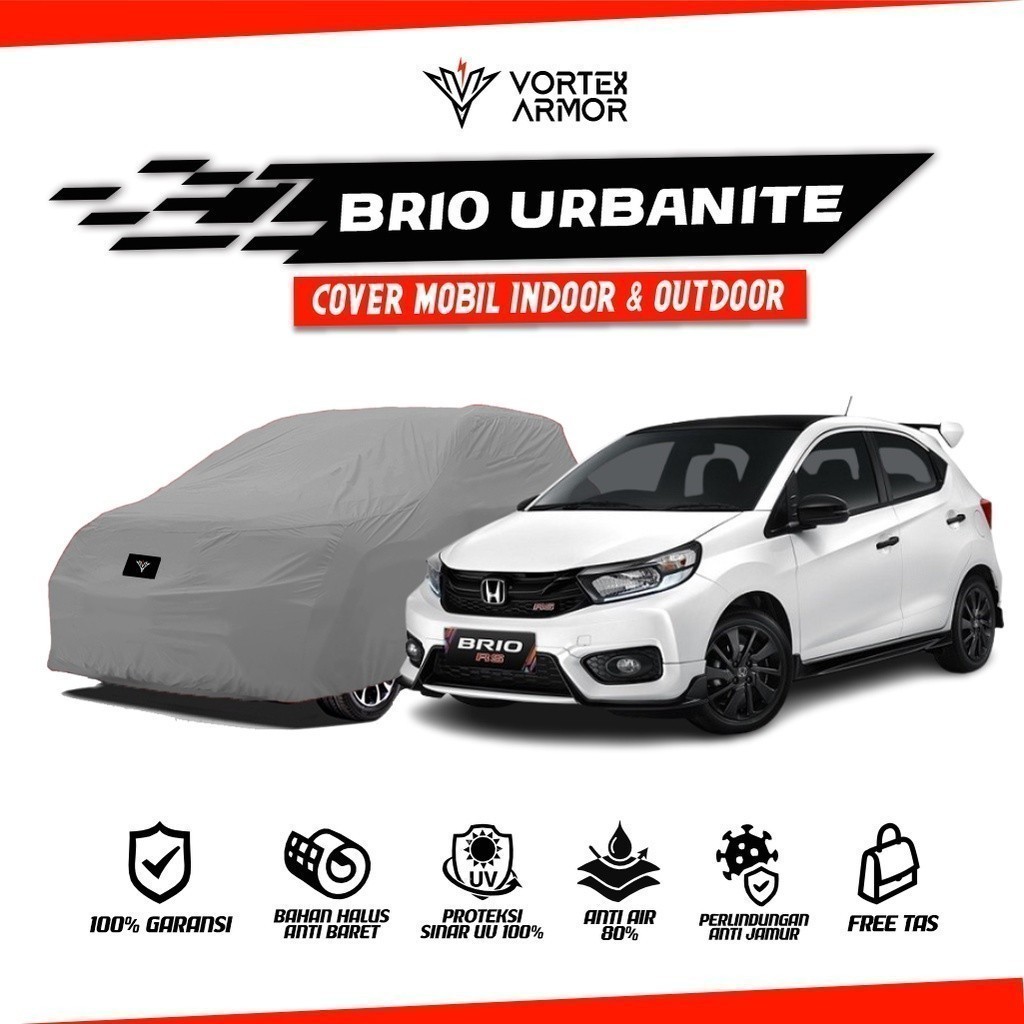 Cover Mobil Brio Urbanite / Sarung Mobil Brio / Selimut Honda Brio Urbanite 2023