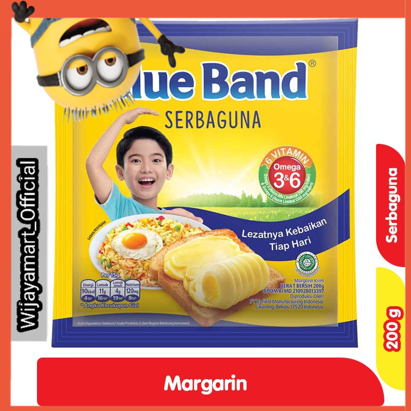 

Blue Band Serbaguna Margarin 200 g