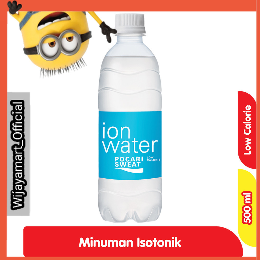 

Pocari Sweat Ion Water Minuman Isotonik Rendah Kalori Botol 500 ml