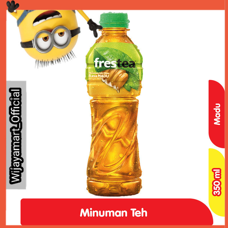 

Frestea Minuman Teh Hijau Rasa Madu Botol 350 ml