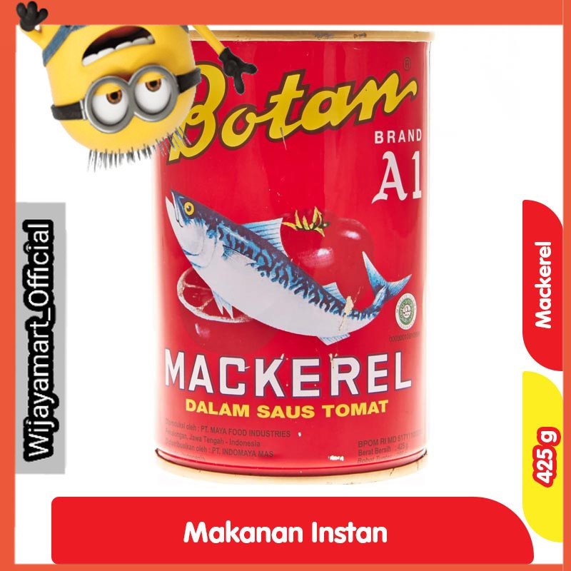 

Botan Sarden Mackerel Saus Tomat Kaleng 425 g