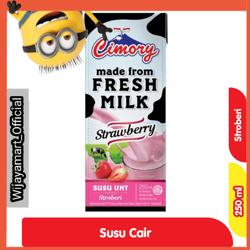 

Cimory Susu UHT Stroberi 250 ml