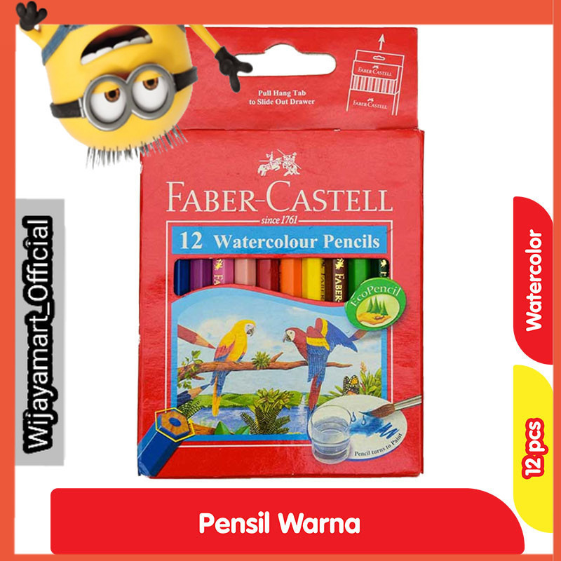 

Faber-Castell Pensil Warna 12 pcs