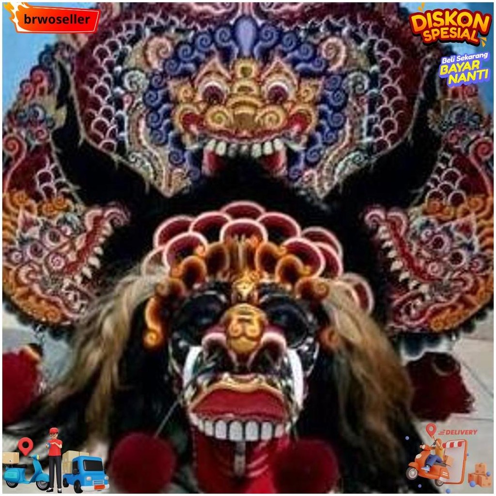 

Bisa Cod Cuci Gudang Barongan Rampak Telon Jamang Cat Air Brush Bonus Kemul Panjang Dan Pentul Tinggal Pakai Ukuran Anak Promo Barongan Plipit Romo Mainan Anak Barongan Anak Sd Brongan Plipit Premium / Barongan Spon Caplok Kain Panjang / Barongan Ponorogo