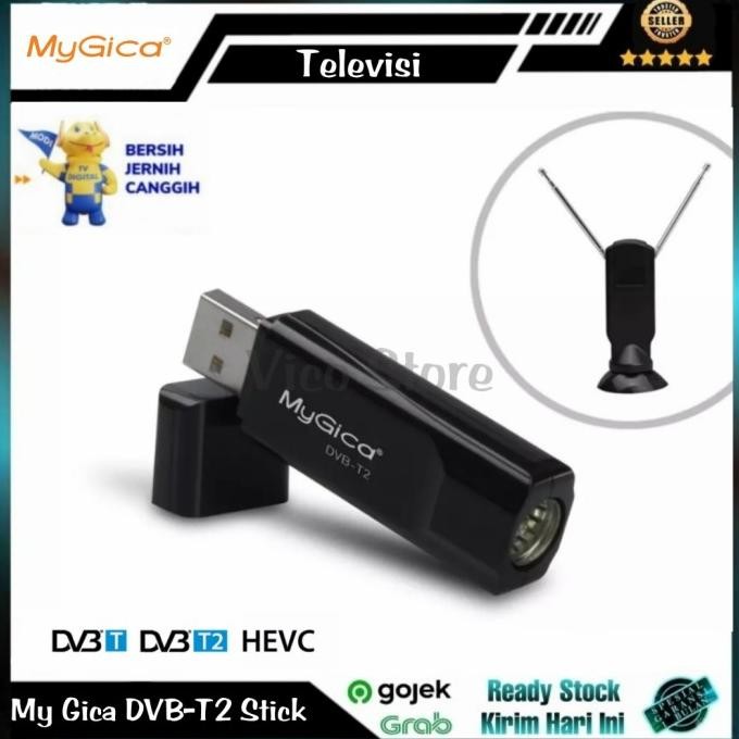 Dongle USB TV Digital DVB T2 Receiver Stick MyGica STB TV Box Android