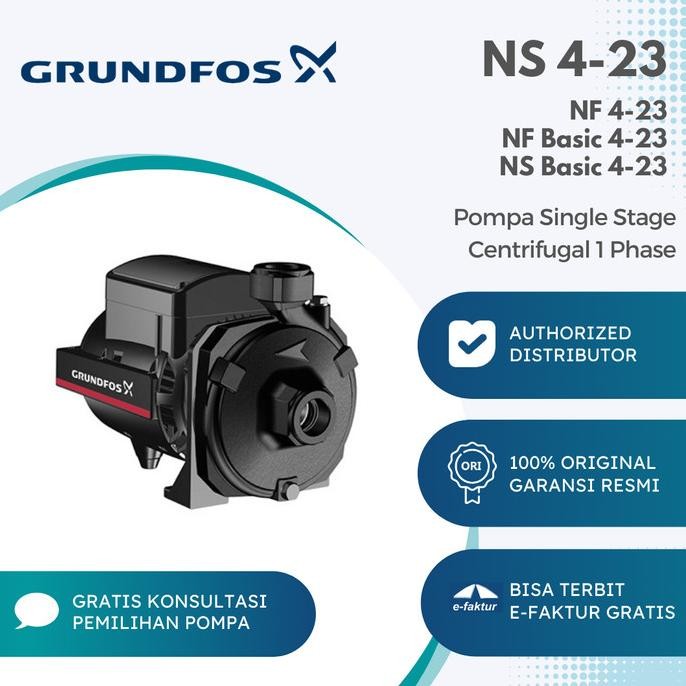 Single Stage Centrifugal Grundfos NS 4-23