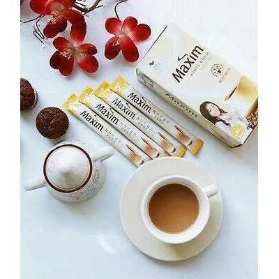 

Maxim White Gold Instant Coffee Mix Stick Kopi Putih 100Pcs Dus