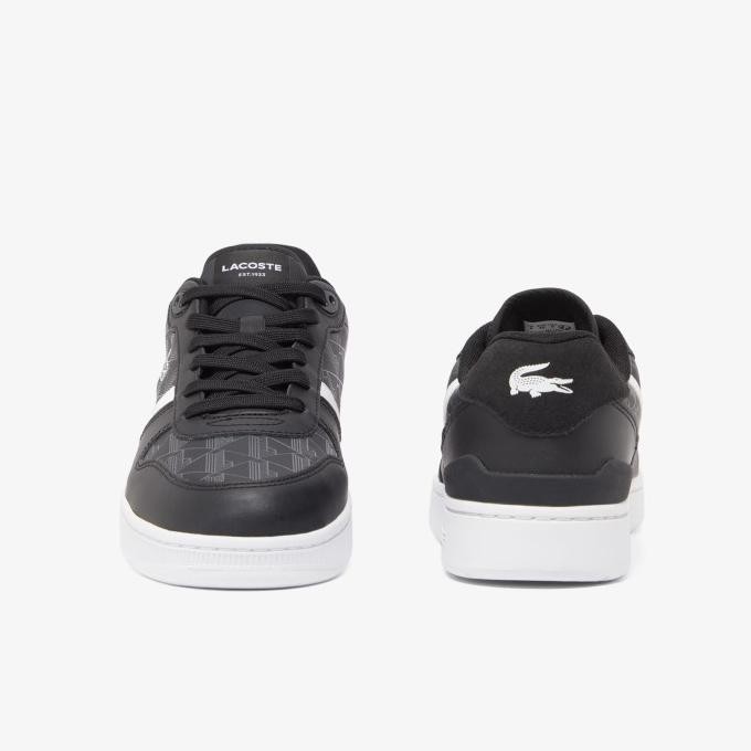 Sepatu Sneakers Pria Lacoste T-Clip Set - Black (48Sma0030-312) Original Cindyaulia572