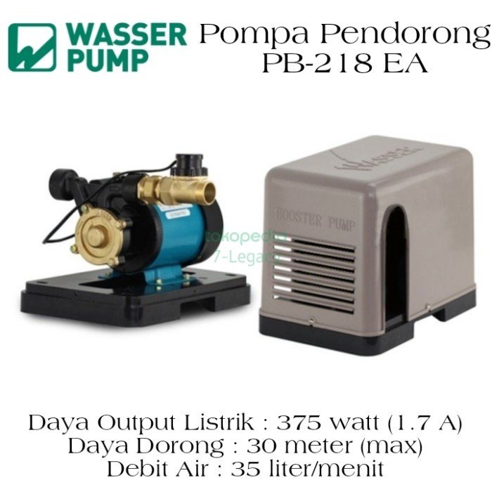 *****] POMPA BOOSTER WASSER PB218EA /WASSER PB 218EA BOOSTER WASSER PENDORONG