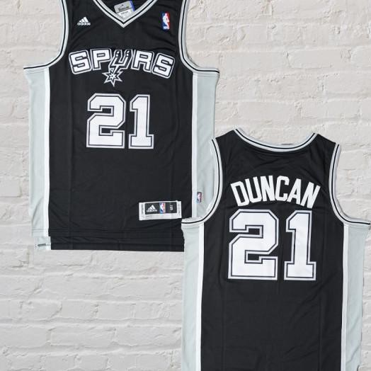 Baju Jersey Basket Swingman Nba Tim Duncan San Antonio Spurs