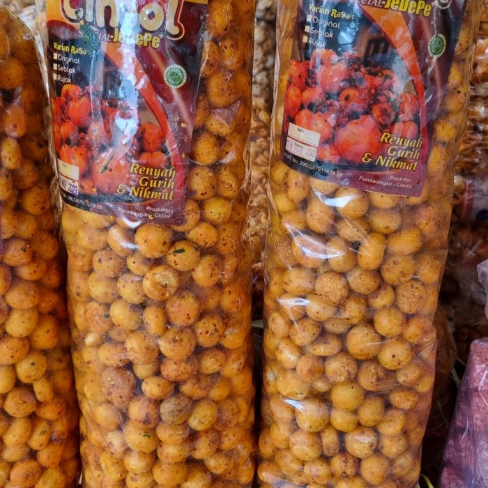 

Terlaris Cimol Pedas Daun Jeruk 1 bal SALE