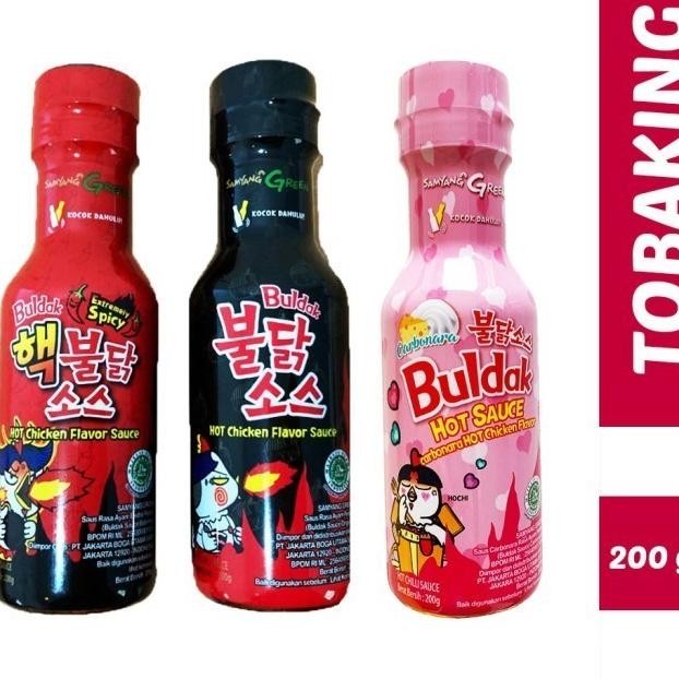 

Saus Samyang Hot Buldak Sauce Korea Halal 200G