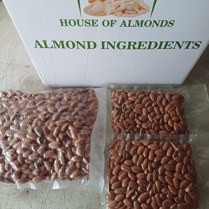 

TERMURAH kacang almond panggang 1 kg
