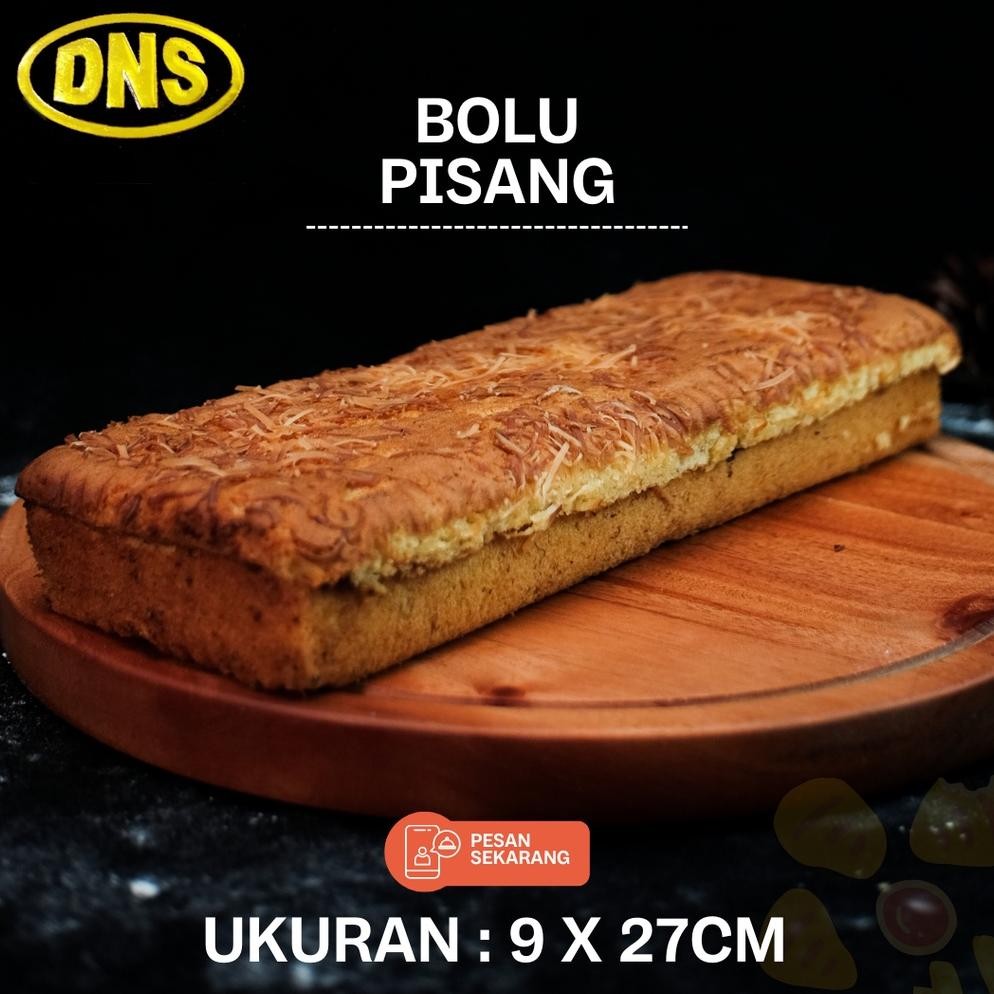 

BISA COD Cake Bolu PISANG / Kue Lebaran Arisan & Natal / Cemilan Enak dan Murah rf-45