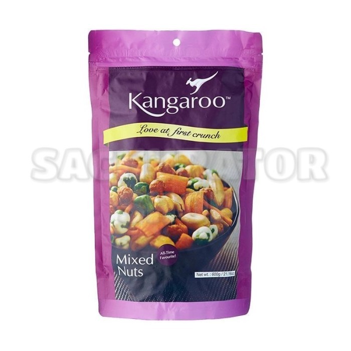 

BOOM SALE Snek Kacang Campur Kanguru Kangoroo Kangaroo Mixed Nuts Snack 600 gr