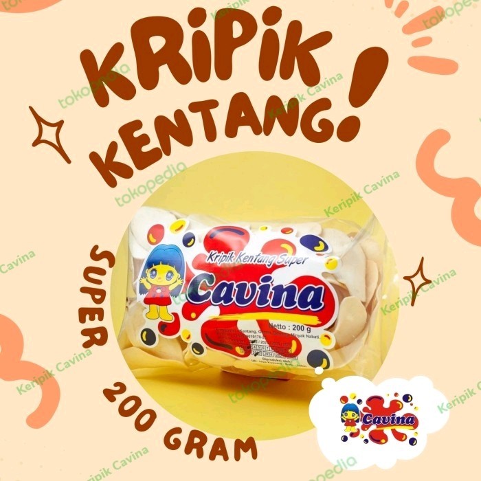 

TERJAMIN Keripik Kentang Super Cavina