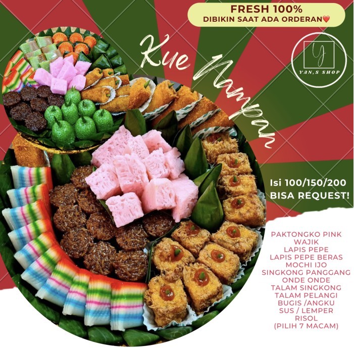 TERBAIK KUE NAMPAN KUE TAMPAH JAJANAN PASAR TRADISIONAL HALAL ASLI MEDAN
