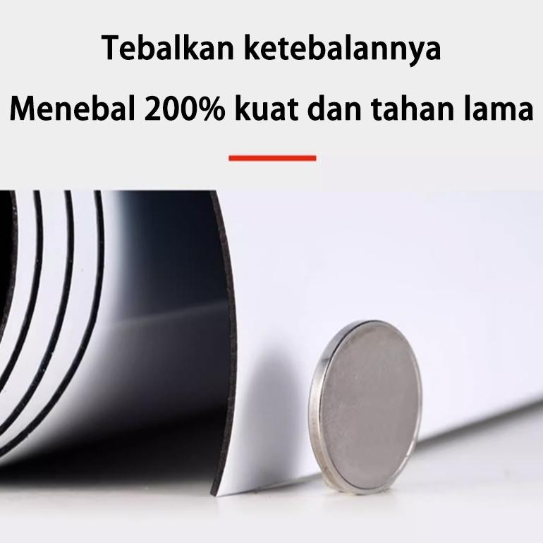 

TERMURAH 60x300cm Adsorpsi elektrostatik Stiker Papan tulis Whiteboard Blackboard Papan Tulis Dinding Stiker sticker white board th-23