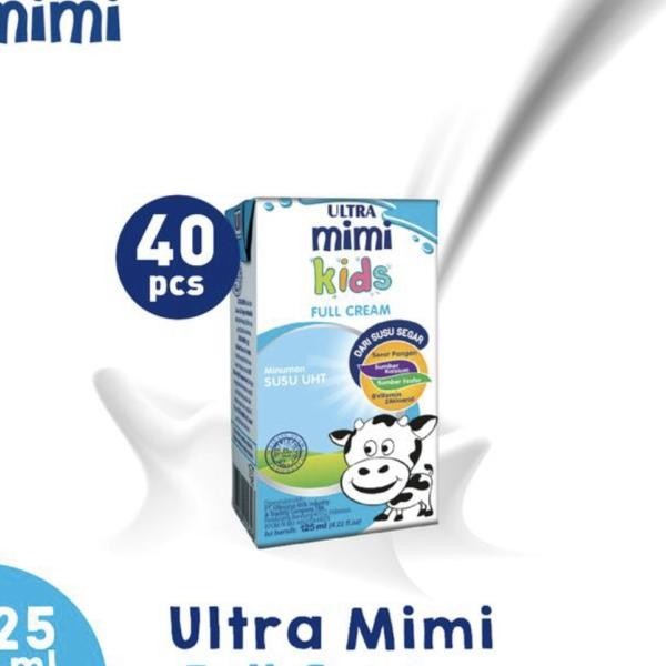 

Susu Ultra Ni Kids 125Ml Rasa Full Cream. Isi 125Ml X 40. !!
