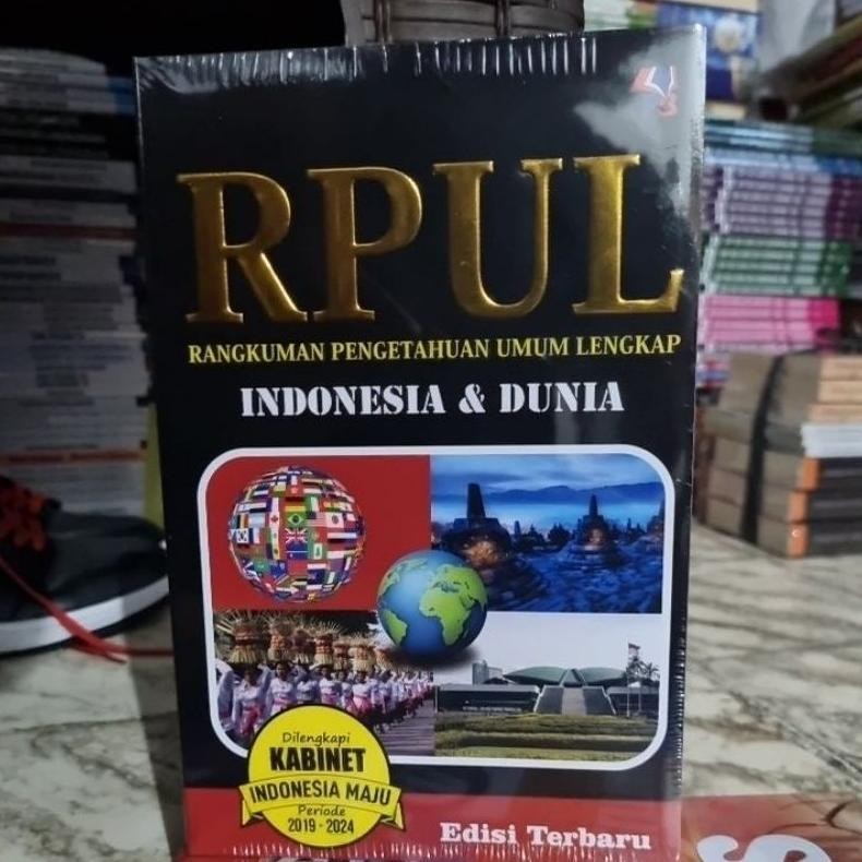 PROMOO KEMBALI BUKU RPUL INDONESIA DAN DUNIA DILENGKAPI KABINET 2019-2024 HVS