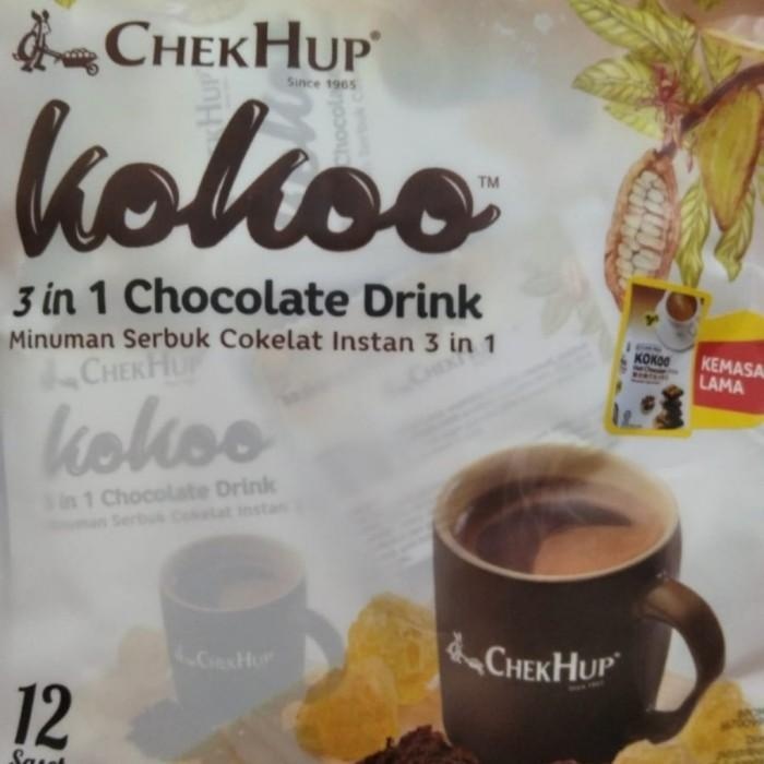 

Chek Hup Kokoo 3in1 Chocolate Drink 12 Sachet x 40gr BPOM Kualitas Terbaik