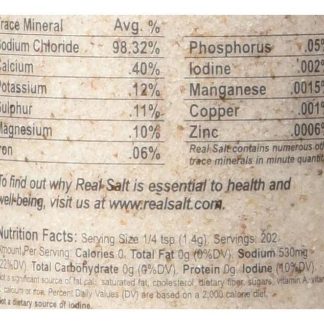 Garam Redmond Real Salt Ancient Fine Sea Salt 284 gr