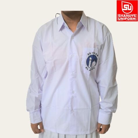 SERAGAM SEKOLAH SD PUTIH AL AZHAR / BAJU SERAGAM AL AZHAR PNK