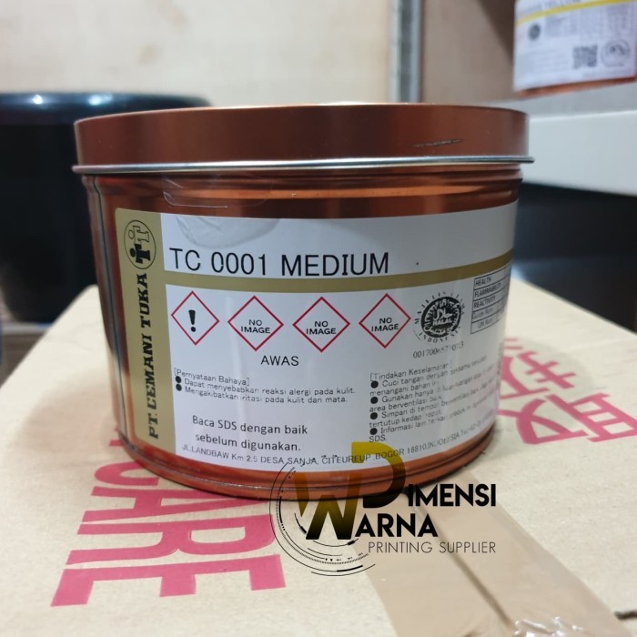 

TINTA OFFSET CEMANI TOKA - TC 0001 MEDIUM