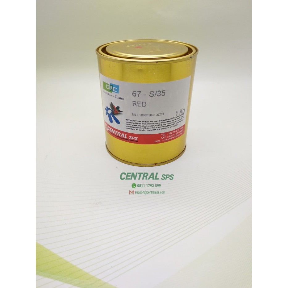 

TINTA COATES 67-S/RED