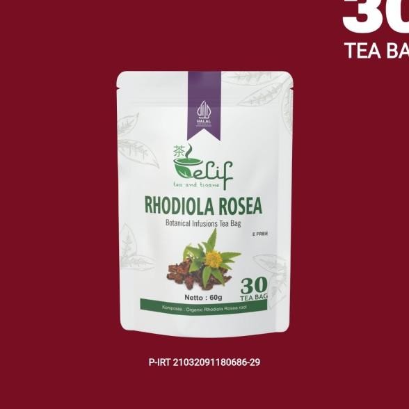 

Rhodiola Rosea Tea : Adaptogen, Improves Brain (30 Tea Bag)