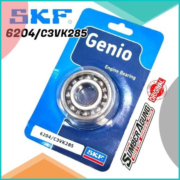 LAKER BEARING LAHER ORI SKF GENIO 6204 AS PULLEY BEAT SCOOPY VARIO AL
