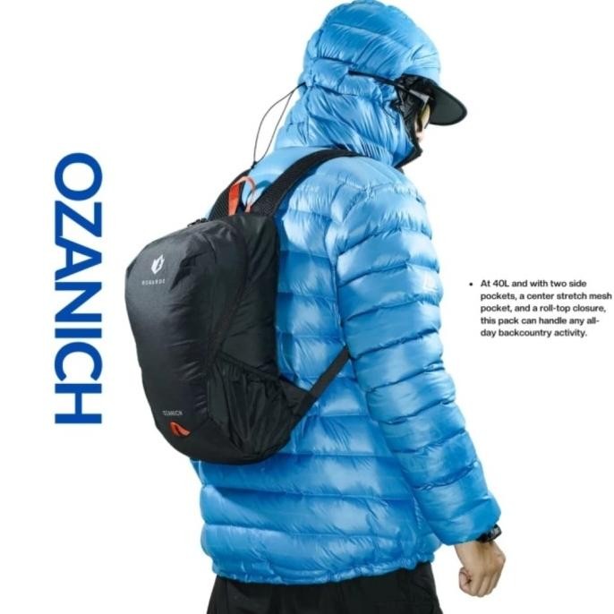 Bogaboo OZANICH 40 Liter Tas Carrier Keril Hiking gunung camping Bogaboo UL Ultralight Ransel trekki