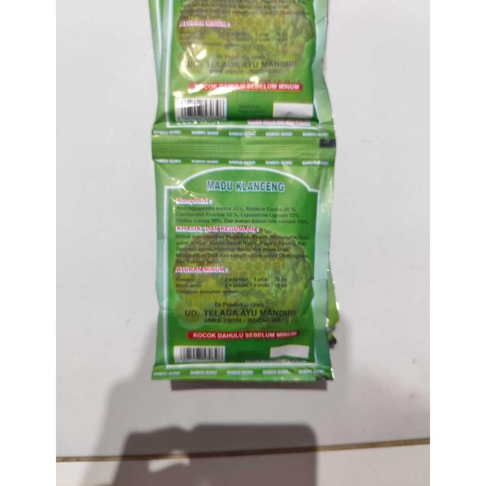 

Cod Jamu Tradisional Cap Madu Klanceng Pegal Linu 100Ml Per Pack (12Pcs) - Termurah