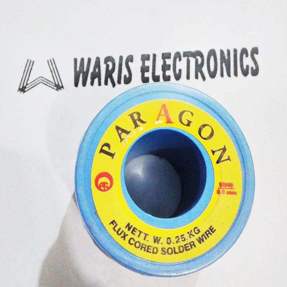 Buruan Kawat Tenol Timah Solder Paragon  1 Rol 0.25Kg Premium