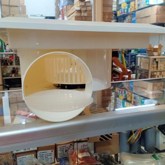 [ Cj66 ] Exhos Plafon Kruger 6,4Inc Kce 160X 28Watt/1045Rpm 50/60Hz 220V 1Ph  Ready