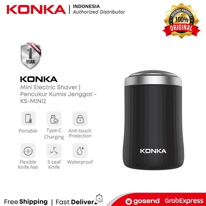 Terlaris [(Redy Stok)Terbaru/Termurah] Konka Mini Electric Shaver | Pencukur Ready Stok