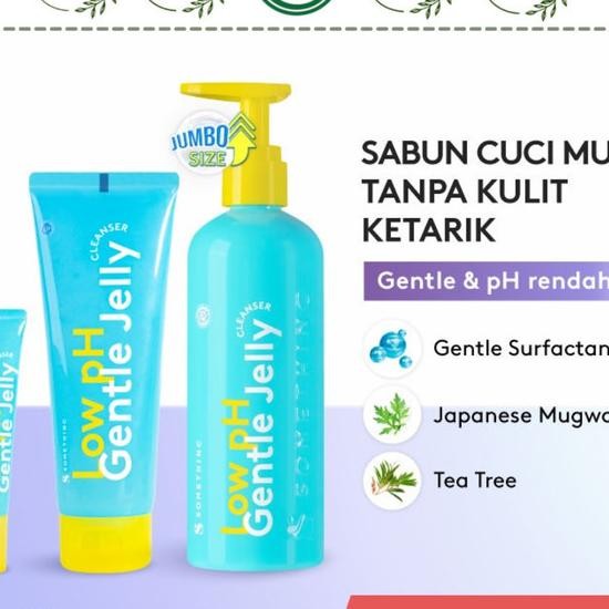 Somethinc Low Ph Gentle Jelly Cleanser Sabun Cuci Muka Facial Wash