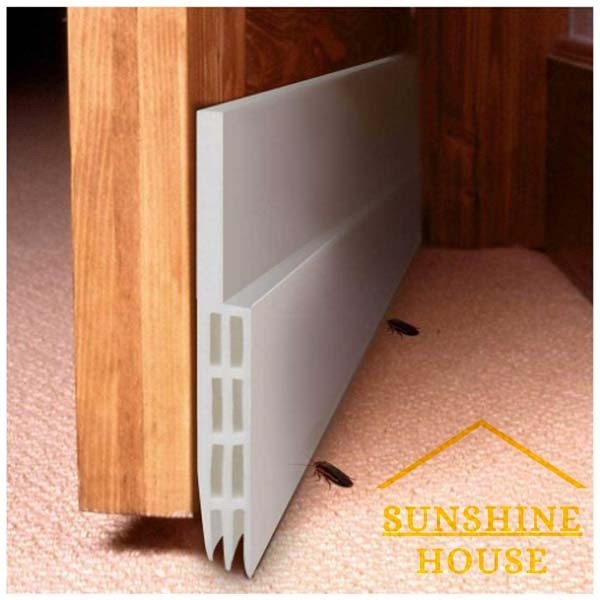 PROMO DOOR SEAL KARET PENGHALANG DEBU BAWAH PINTU DOOR BOTTOM SEAL 1 METER