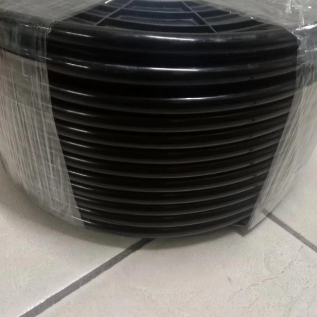 [ Bv ] Selang Pu Selang Angin 8X12 Hitam 1 Roll 100Meter