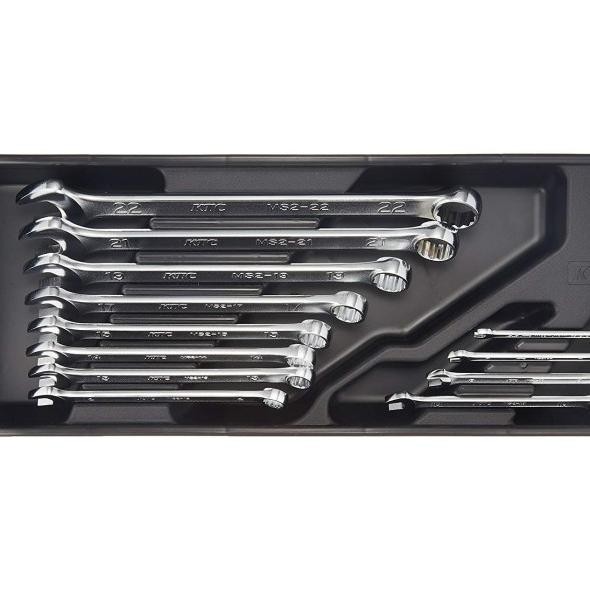 Kunci Ring Pass Set 12 Pcs Ktc Japan Tms