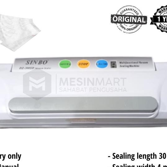 Vacuum Sealer Sinbo Dz 300