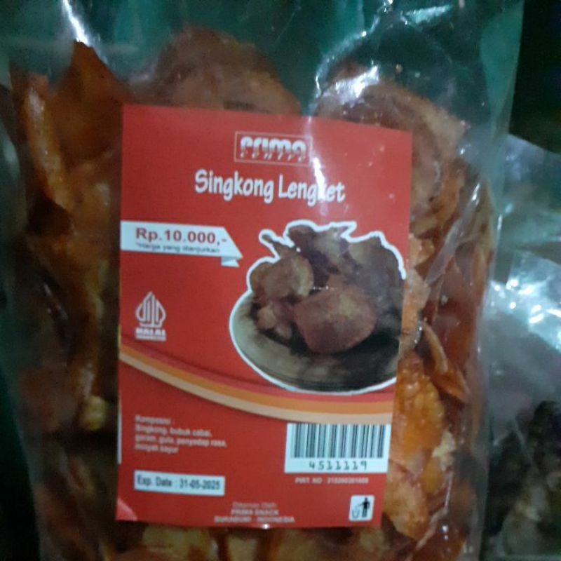 

kripik singkong lengket manis