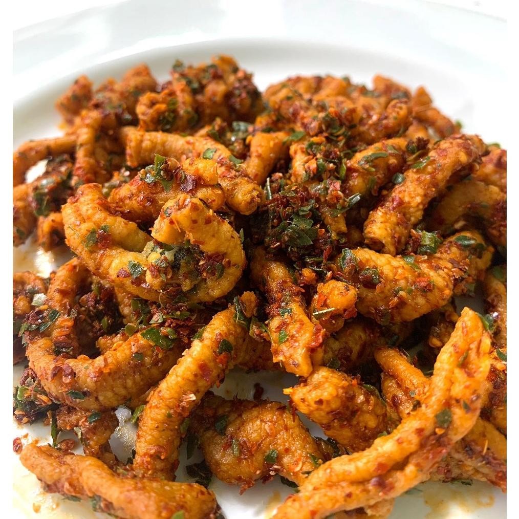 

Buruan Keripik Usus Pedas Daun Jeruk 1Kg Viral High Quality
